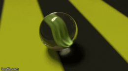 Gif animé bille roule